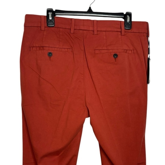NWT Red Hart Schaffner Marx Men's Straight Pant Stretch Waist Flat Front 34x30 - Picture 6 of 11